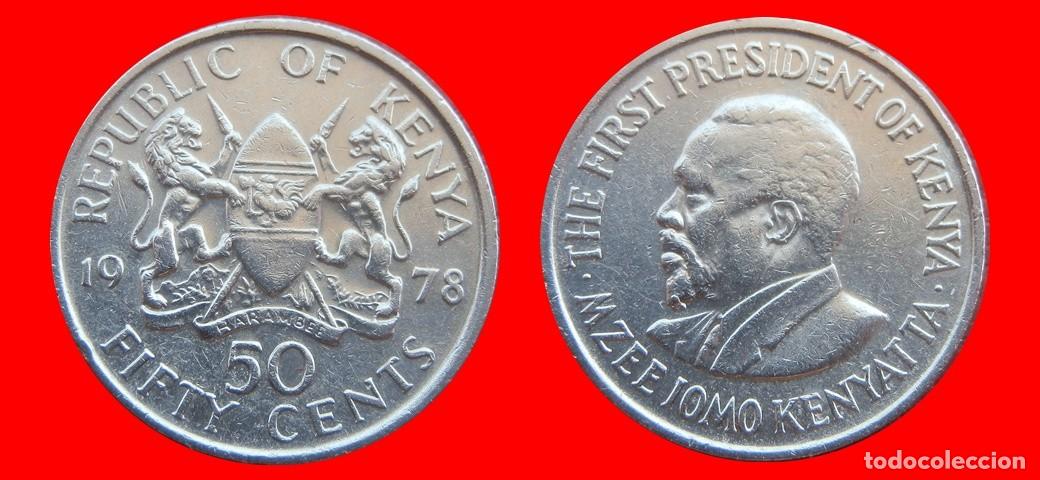 Monedas antiguas de &Aacute;frica: 50 CENTAVOS 1978 KENIA KENYA-153251