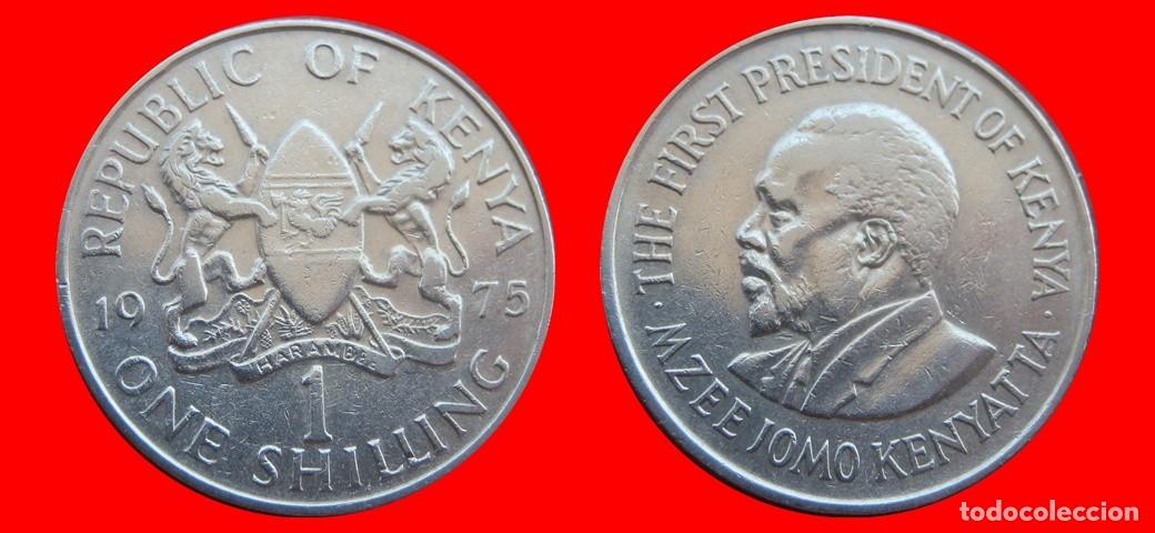 Monedas antiguas de &Aacute;frica: 1 SHILLING CHELIN 1975 KENIA KENYA-153254