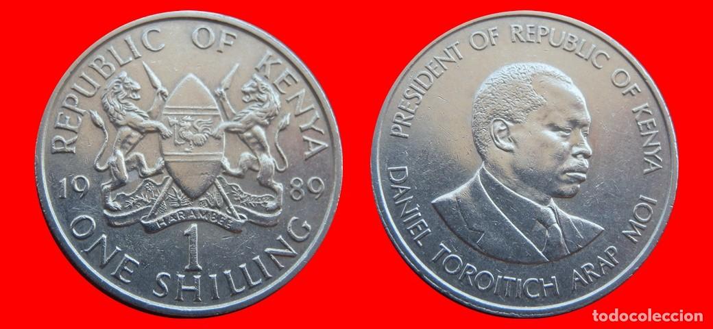 Monedas antiguas de &Aacute;frica: 1 SHILLING CHELIN 1989 KENIA KENYA-153256