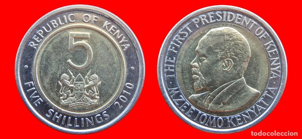 Monedas antiguas de &Aacute;frica: 5 SHILLINGS CHELINES 2010 KENIA KENYA-153265