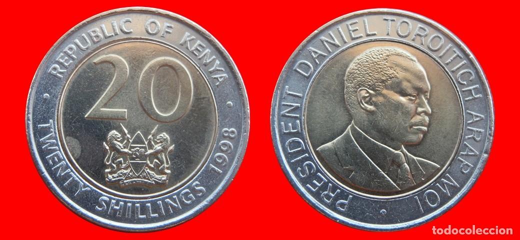Monedas antiguas de &Aacute;frica: 20 SHILLINGS CHELINES 1998 KENIA KENYA-153272
