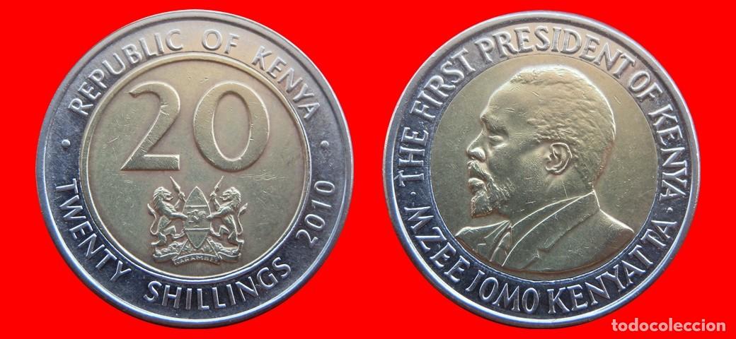 Monedas antiguas de &Aacute;frica: 20 SHILLINGS CHELINES 2010 KENIA KENYA-153273