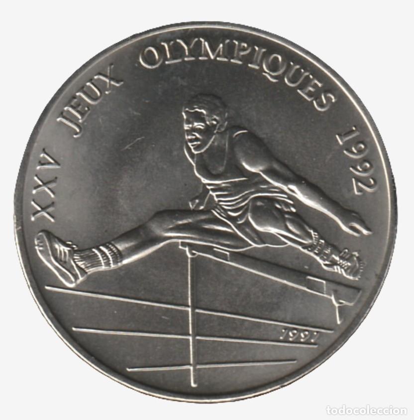 Monedas antiguas de &Aacute;frica: Congo 100 Francos 1991 KM# 7