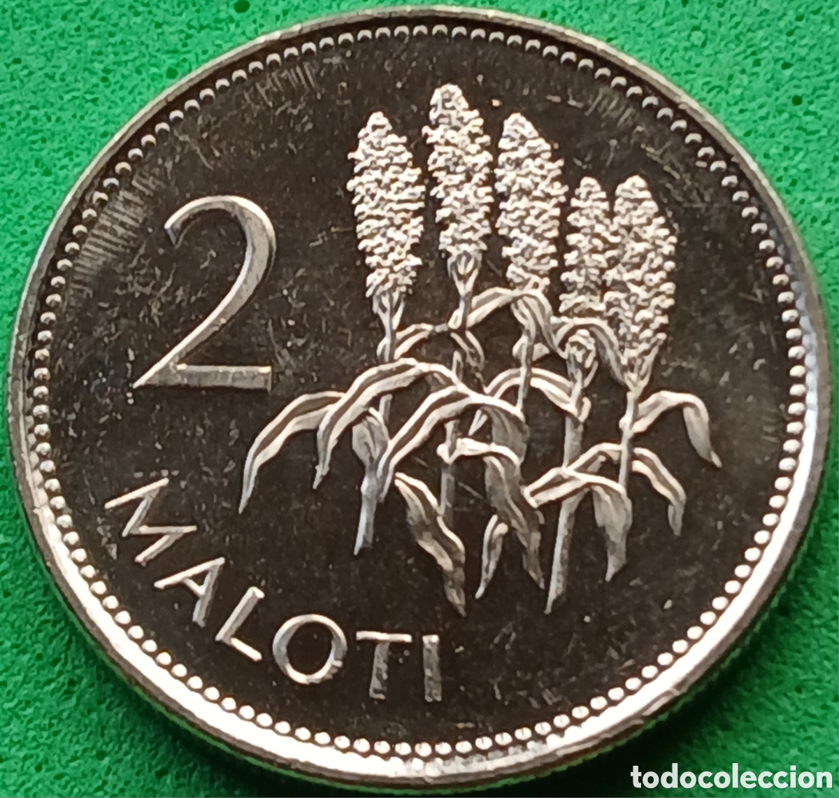 Monedas antiguas de &Aacute;frica: Lesoto 2 maloti 2010 km#58