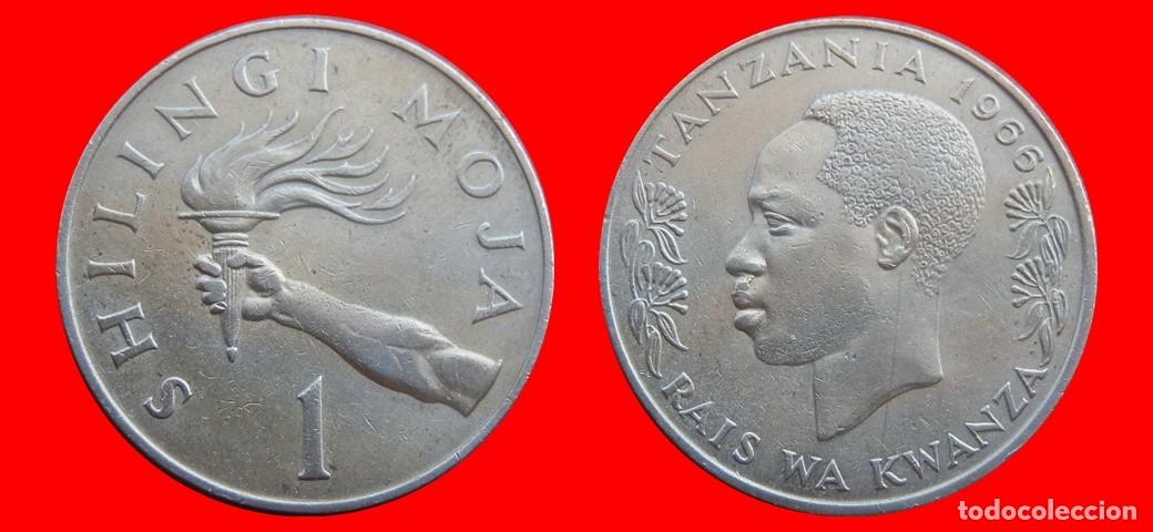 Monedas antiguas de &Aacute;frica: 1 CHELIN SHILINGI 1966 TANZANIA-153317