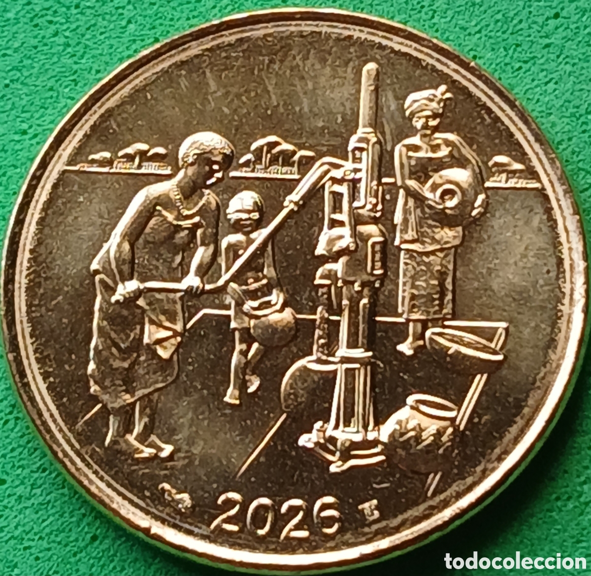 Monedas antiguas de &Aacute;frica: &Aacute;frica Occidental (BCEAO)10 francos 2026 FAO km#10 ( sin definir)
