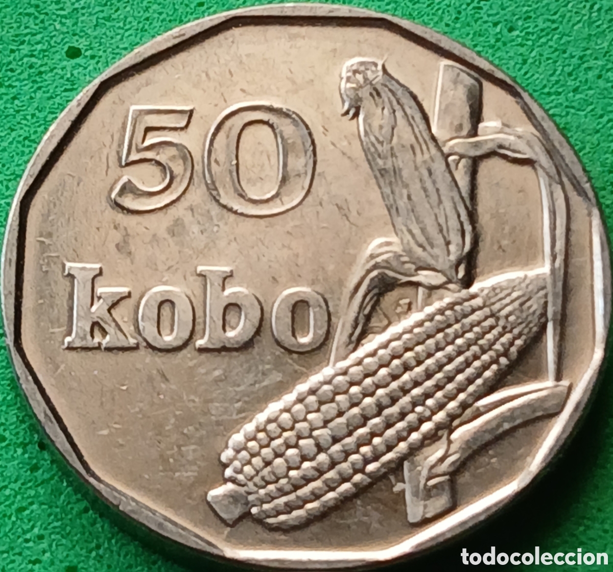 Monedas antiguas de &Aacute;frica: Nigeria 50 kobo 2006 km#13.3