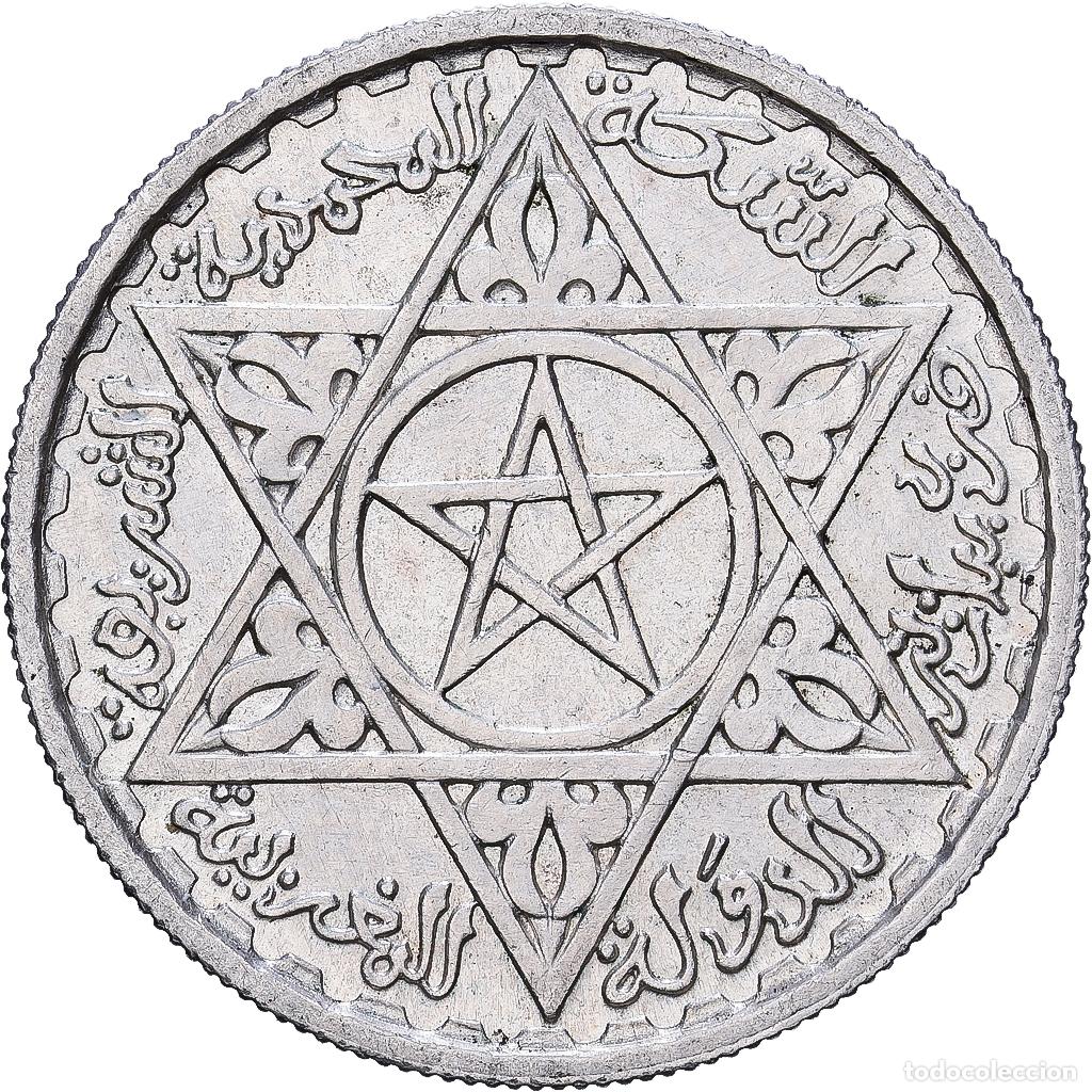 Monedas antiguas de &Aacute;frica: [#1224283] Marruecos, Mohammed V, 100 Francs, 1953, Paris, Plata, EBC, KM:52