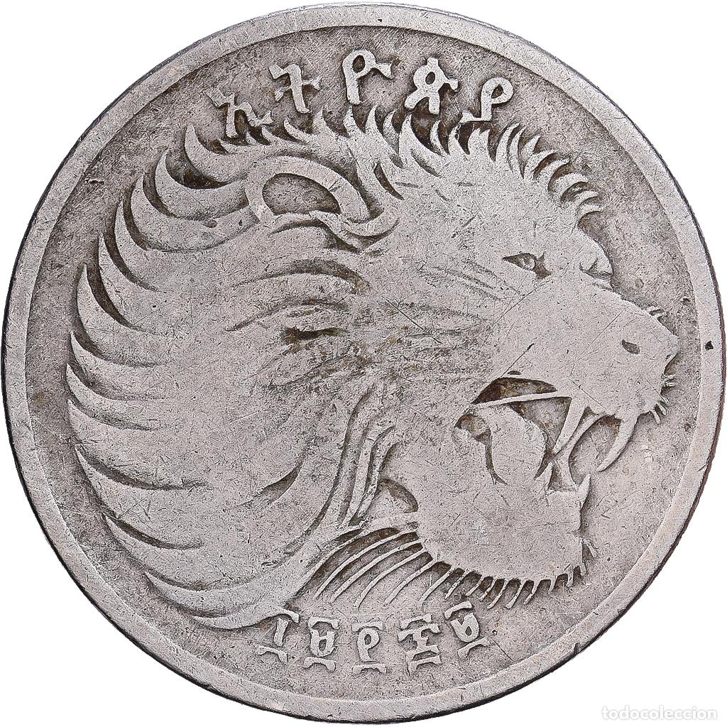 Monedas antiguas de &Aacute;frica: [#1224388] Etiop&iacute;a, 25 Cents, 1969, British Royal Mint, Cobre - n&iacute;quel, BC+, KM:46.1