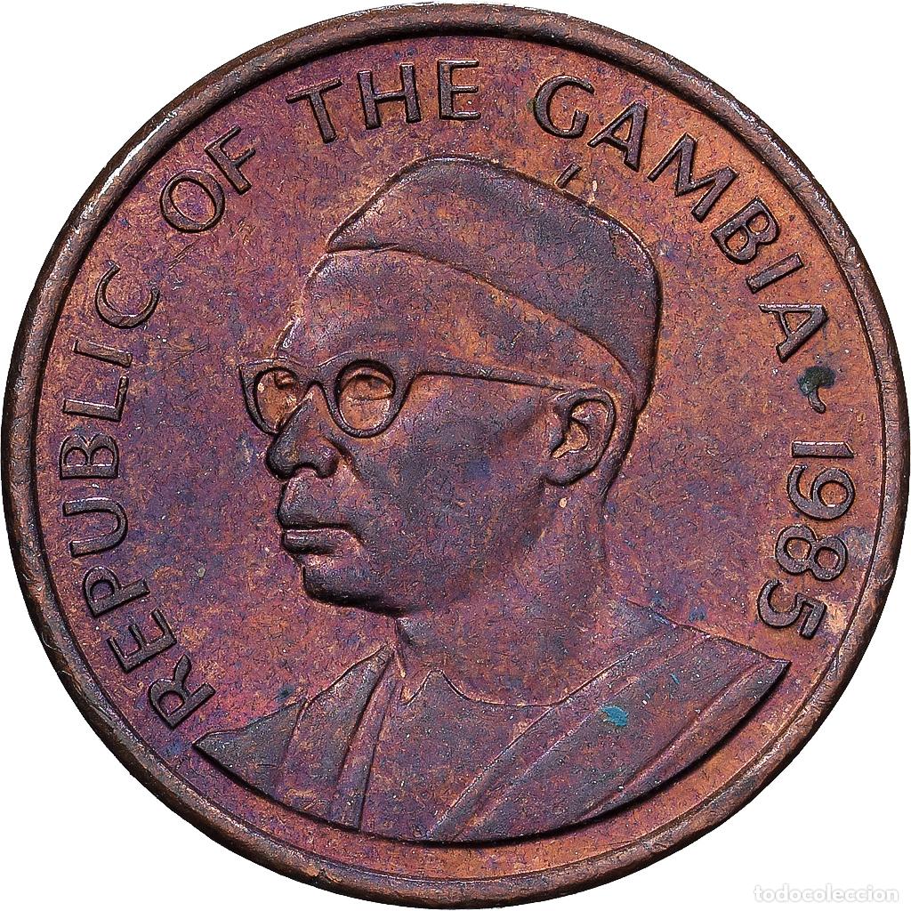 Monedas antiguas de &Aacute;frica: [#1224386] Gambia, Butut, 1985, Bronce, SC, KM:14
