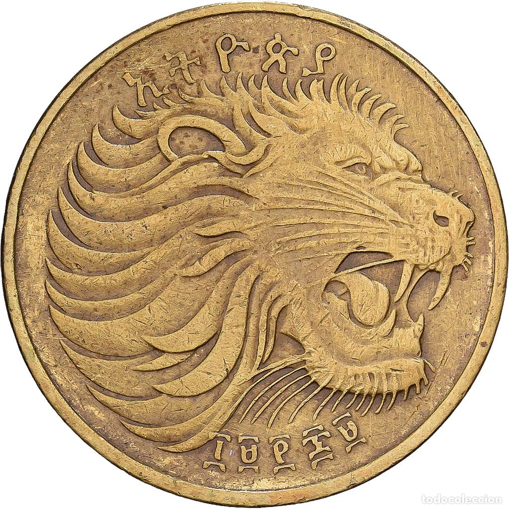 Monedas antiguas de &Aacute;frica: [#1224389] Etiop&iacute;a, 5 Cents, 1969, British Royal Mint, Lat&oacute;n, MBC, KM:44.1