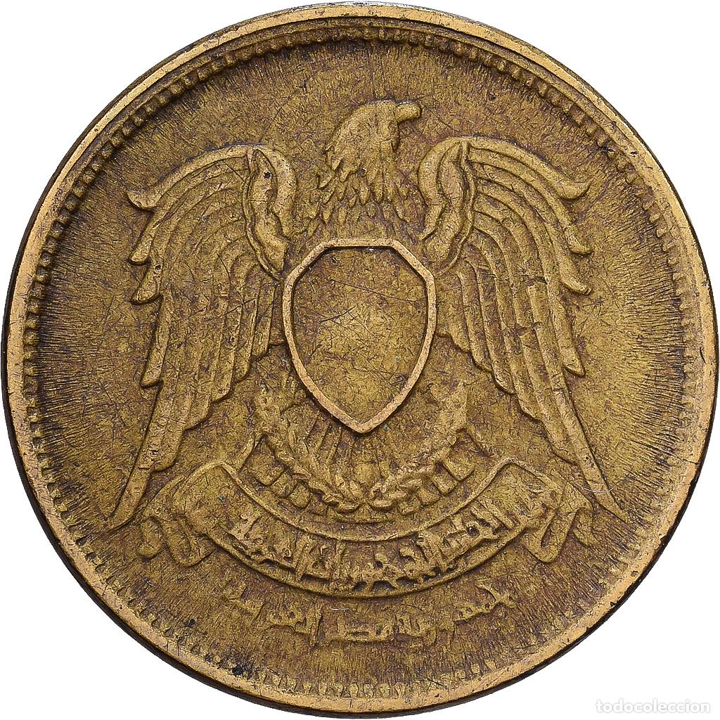 Monedas antiguas de &Aacute;frica: [#1224486] Egipto, 5 Milliemes, 1973, Lat&oacute;n, BC+, KM:432