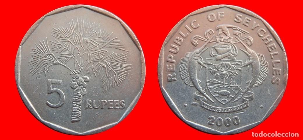 Monedas antiguas de &Aacute;frica: 5 RUPIAS 2000 ISLAS SEYCHELLES SEICHELLES-153395