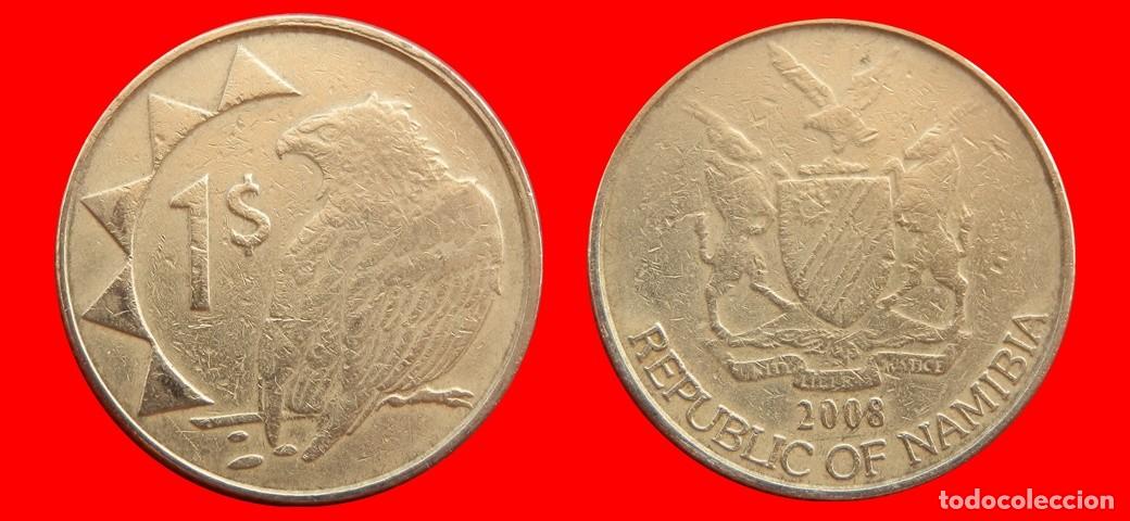 Monedas antiguas de &Aacute;frica: 1 DOLAR 2008 NAMIBIA-153412