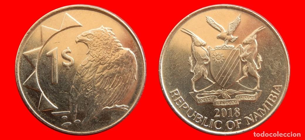 Monedas antiguas de &Aacute;frica: 1 DOLAR 2018 NAMIBIA-153413