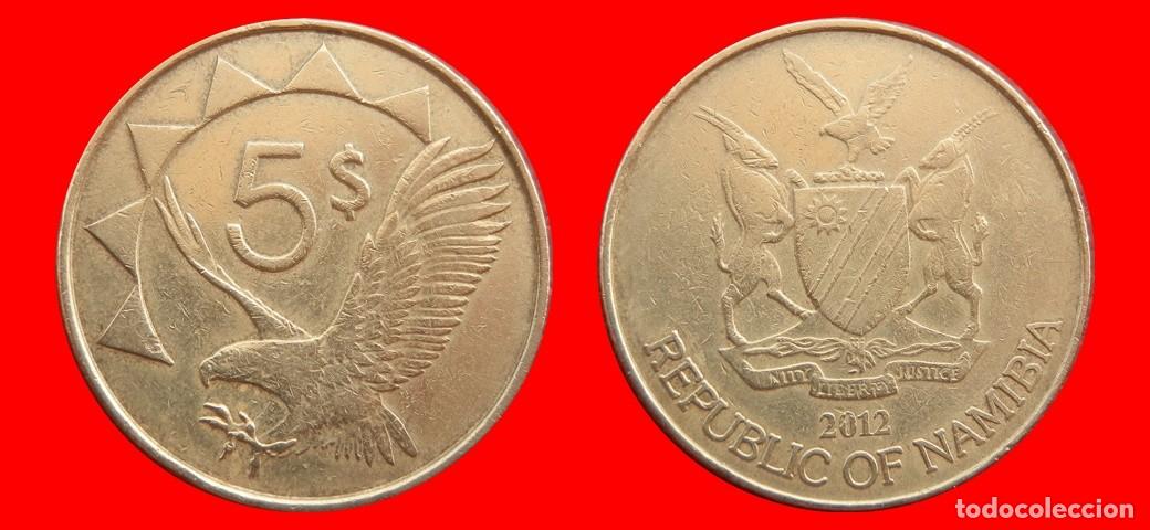 Monedas antiguas de &Aacute;frica: 5 DOLARES 2012 NAMIBIA-153414