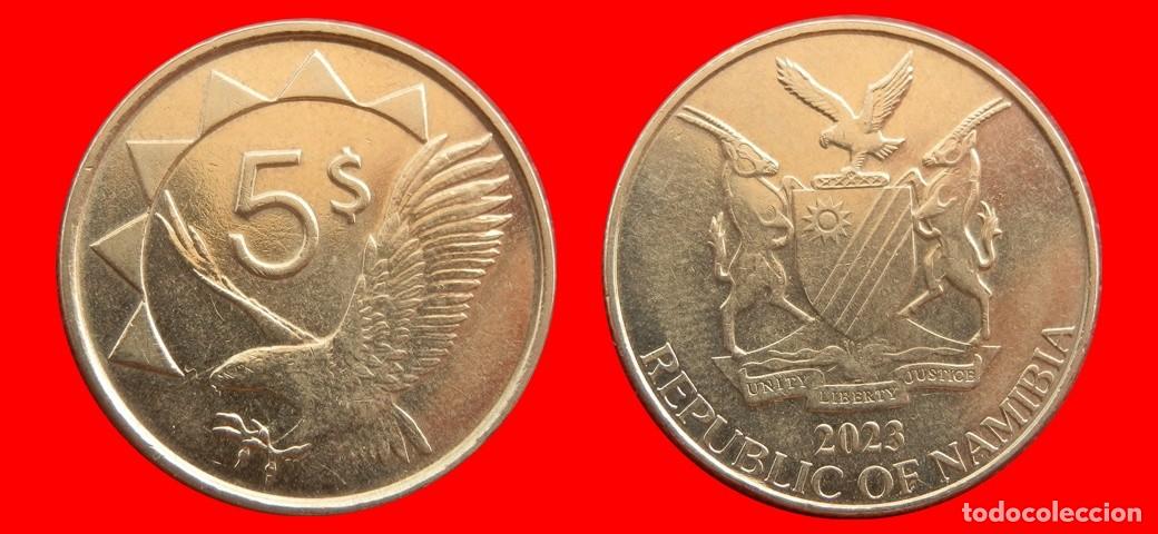 Monedas antiguas de &Aacute;frica: 5 DOLARES 2023 NAMIBIA-153416