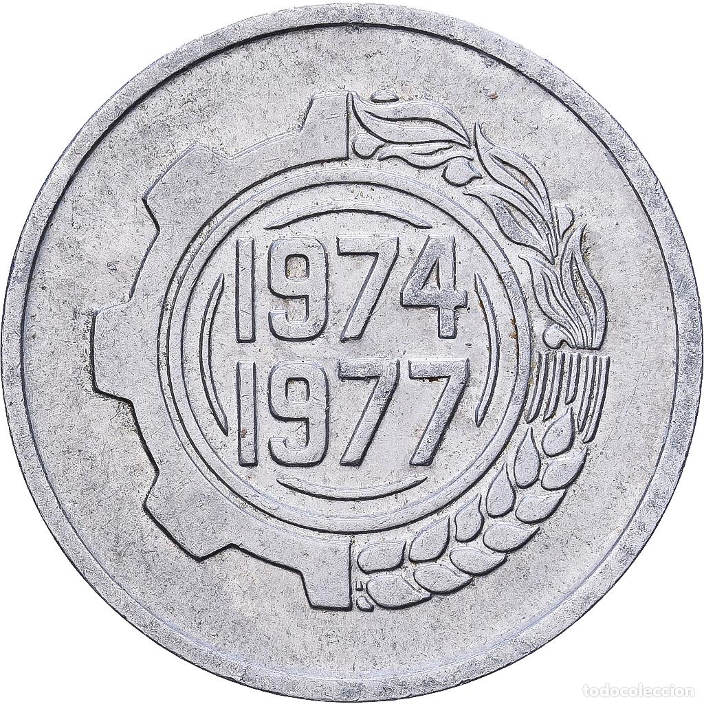 Monedas antiguas de &Aacute;frica: [#1224628] Algeria, 5 Centimes, 1977, Aluminio, MBC, KM:106