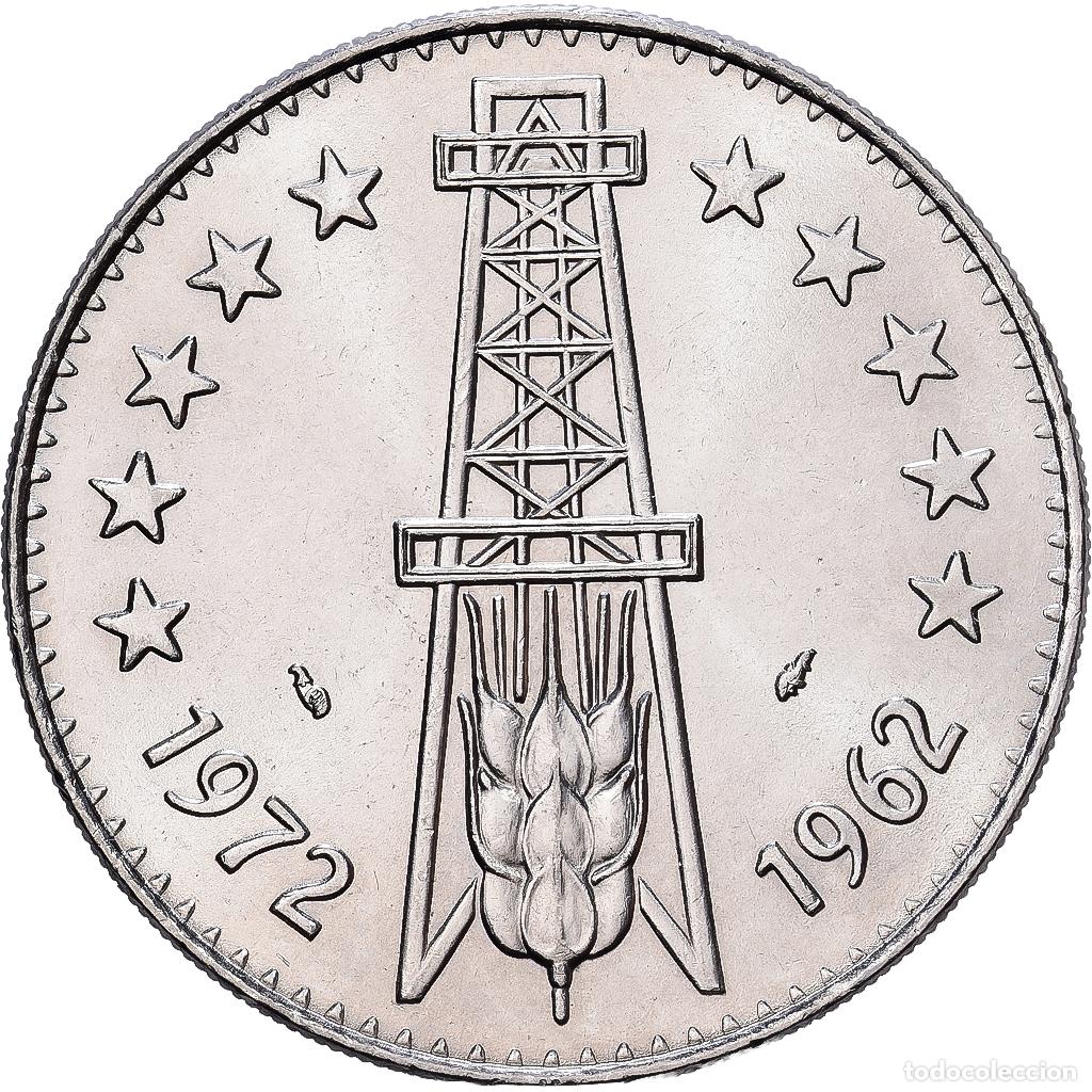 Monedas antiguas de &Aacute;frica: [#1224629] Algeria, 5 Dinars, 1972, Paris, N&iacute;quel, EBC, KM:105a.2
