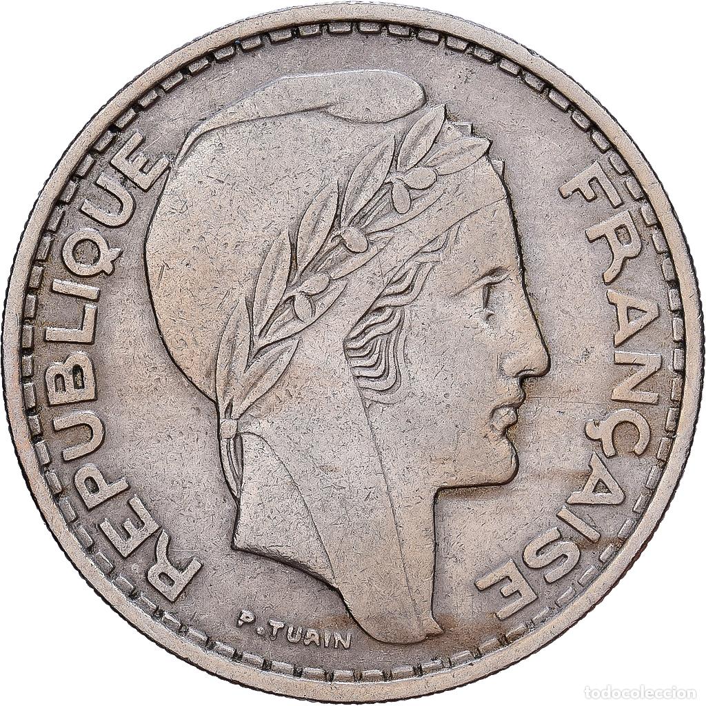 Monedas antiguas de &Aacute;frica: [#1224637] Algeria, 50 Francs, 1949, Paris, Cobre - n&iacute;quel, MBC, KM:92