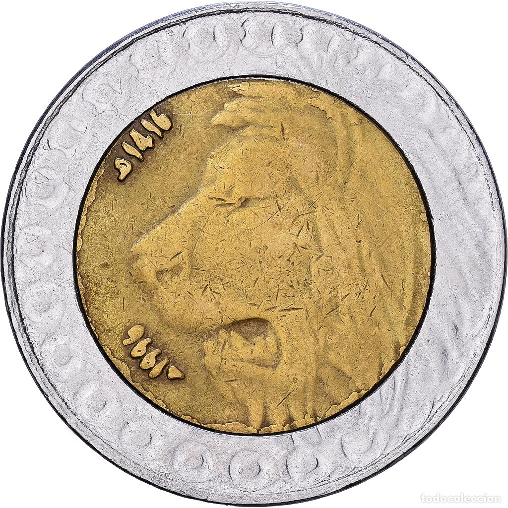 Monedas antiguas de &Aacute;frica: [#1224652] Algeria, 20 Dinars, 1996, Algiers, Bimet&aacute;lico, BC+, KM:125