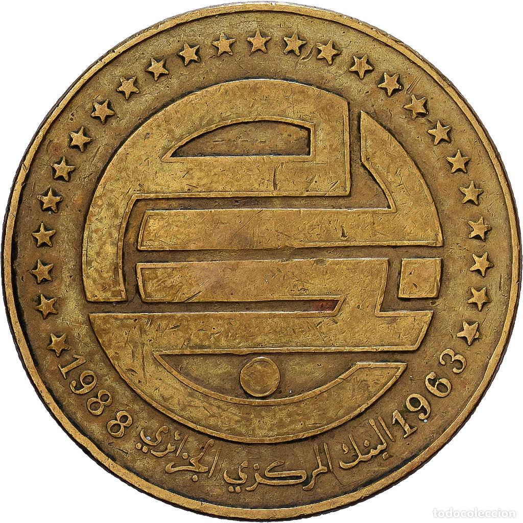 Monedas antiguas de &Aacute;frica: [#1224655] Algeria, 50 Centimes, 1988, Aluminio - bronce, BC+, KM:119