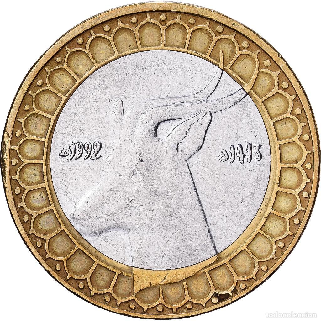 Monedas antiguas de &Aacute;frica: [#1224653] Algeria, 50 Dinars, 1992, Algiers, Bimet&aacute;lico, MBC, KM:126
