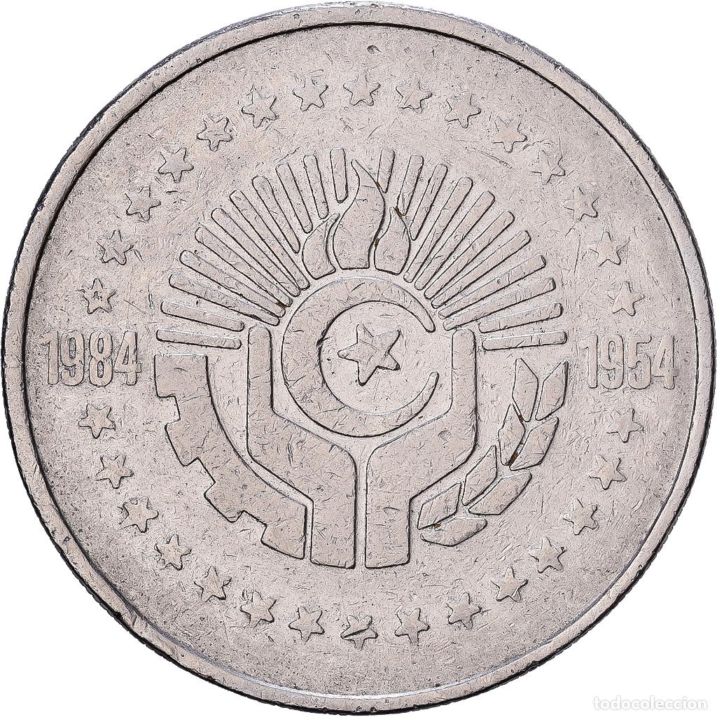 Monedas antiguas de &Aacute;frica: [#1224664] Algeria, 5 Dinars, 1984, N&iacute;quel, MBC, KM:114