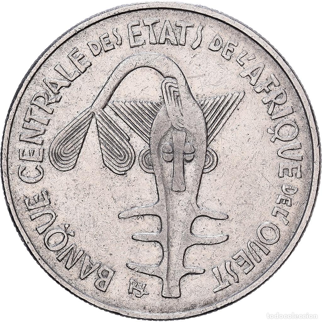 Monedas antiguas de &Aacute;frica: [#1224688] Estados del &Aacute;frica Occidental, 100 Francs, 1996, N&iacute;quel, MBC, KM:4
