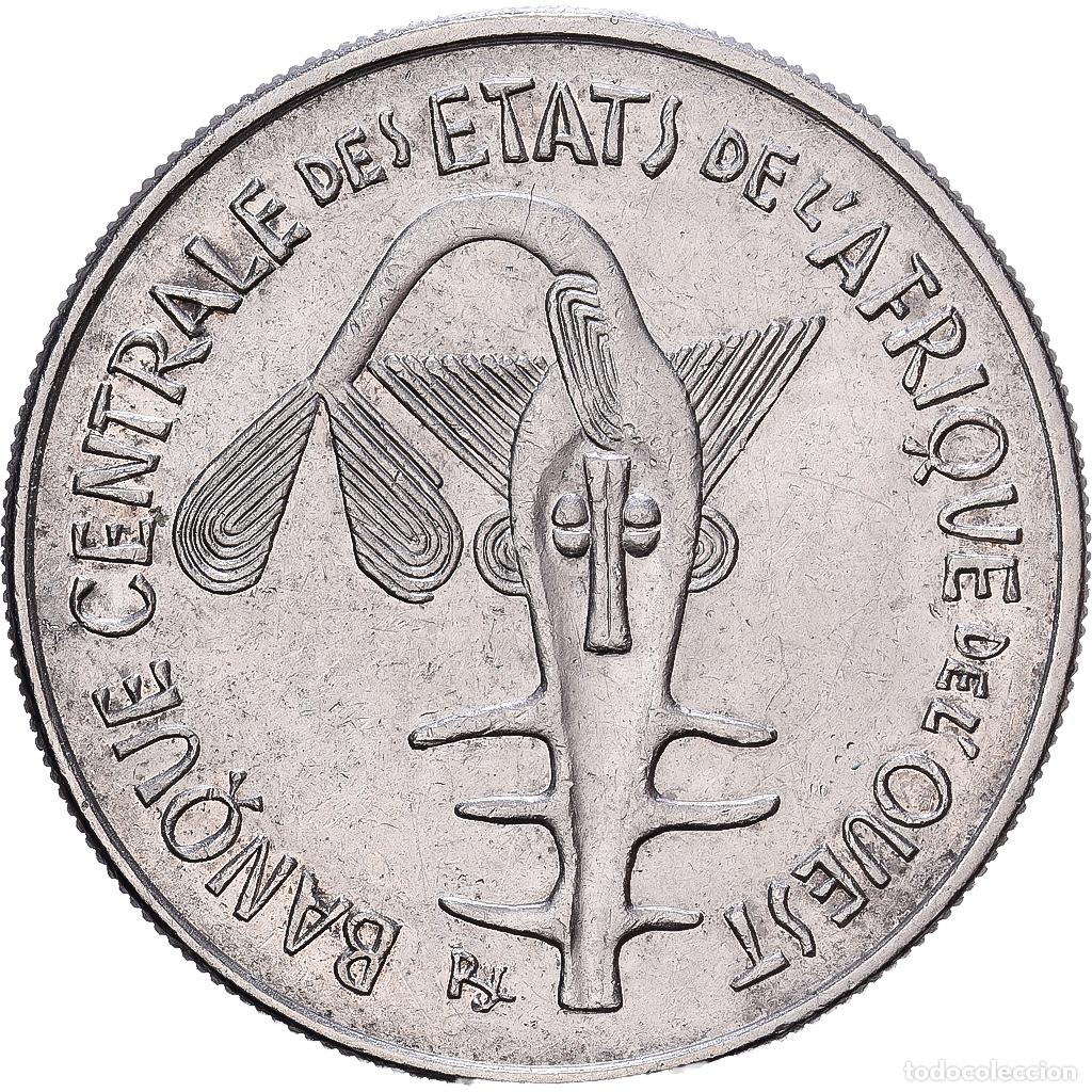 Monedas antiguas de &Aacute;frica: [#1224687] Estados del &Aacute;frica Occidental, 100 Francs, 1968, N&iacute;quel, MBC+, KM:4