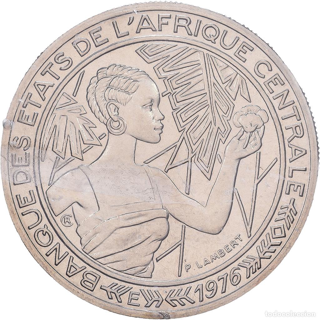 Monedas antiguas de &Aacute;frica: [#1545899] Estados del &Aacute;frica central, 500 Francs, 1976, MDP, ESSAI, Cobre - n&iacute;quel, FDC