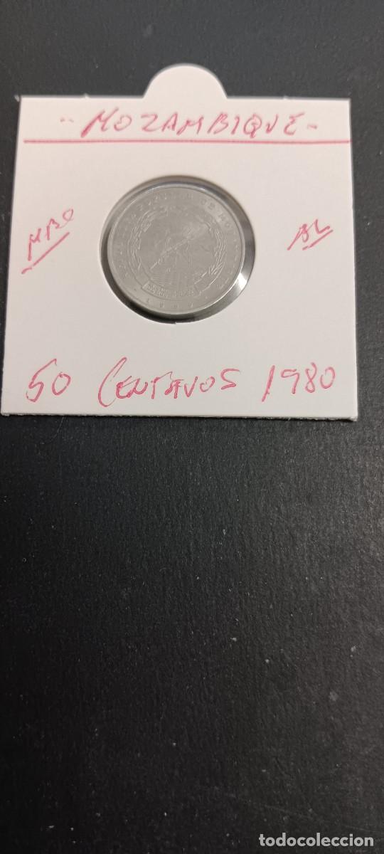 Monedas antiguas de &Aacute;frica: MOZAMBIQUE 50 CENTAVOS 1980 MBC KM=98 (ALUMINIO)