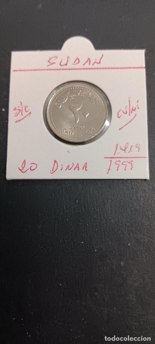 Monedas antiguas de &Aacute;frica: SUDAN 20 DINARS 1999(1419) S/C KM=116.1 (CUPRONIQUEL)