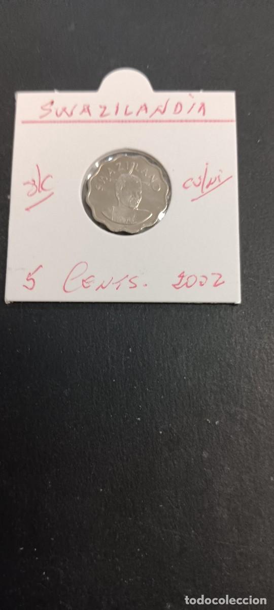 Monedas antiguas de &Aacute;frica: SWAZILANDIA 5 CENTIMOS 2002 S/C KM=48 (CUPRONIQUEL)