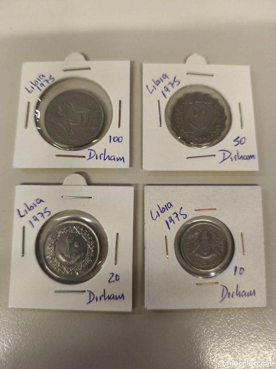 Monedas antiguas de &Aacute;frica: Lote de monedas de Libia