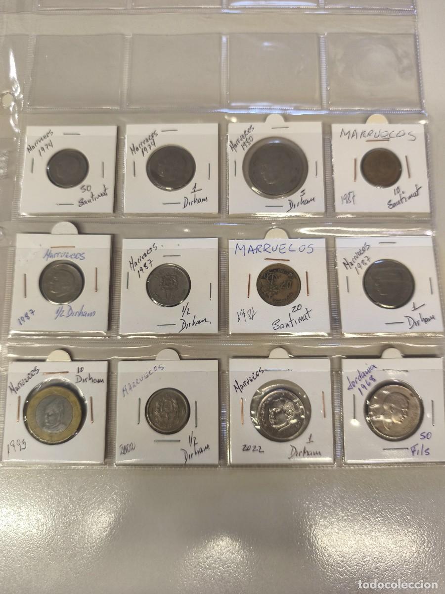 Monedas antiguas de &Aacute;frica: Lote de monedas de Marruecos
