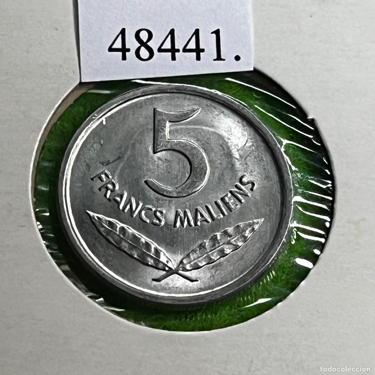 Monedas antiguas de &Aacute;frica: Mali, 5 francos 1961 - Foto 2