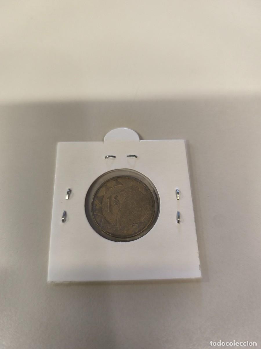 Monedas antiguas de &Aacute;frica: 1 Moneda de un d&oacute;lar de namibia - Foto 2