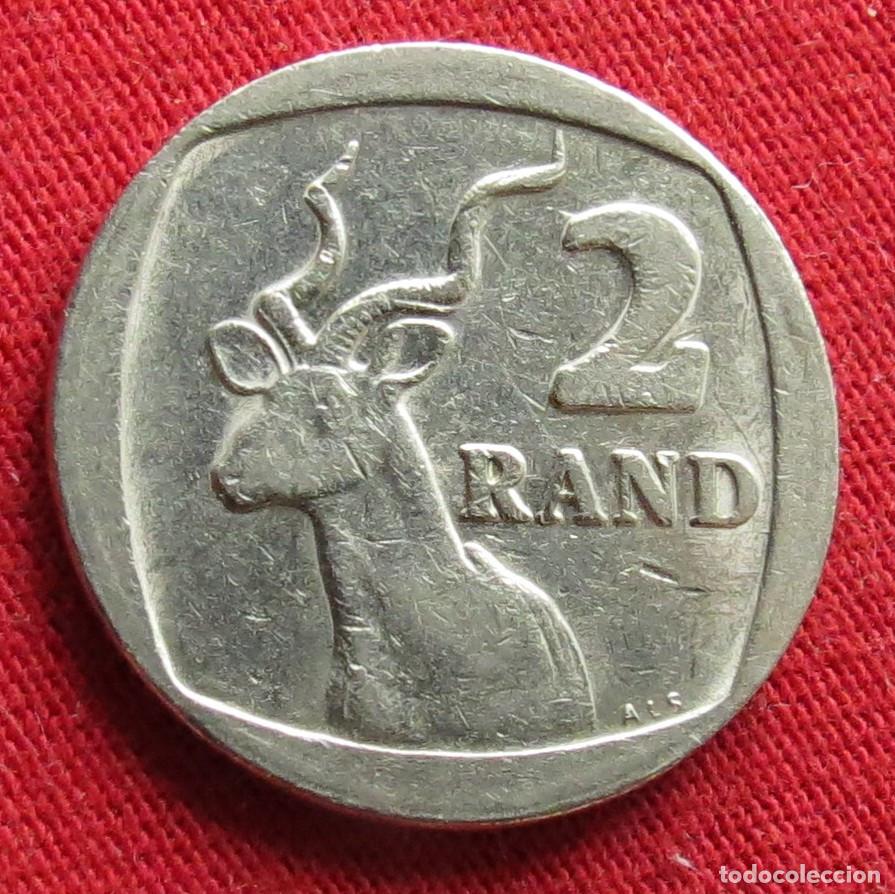 Monedas antiguas de &Aacute;frica: Sud&aacute;frica RSA 2 rand 1990