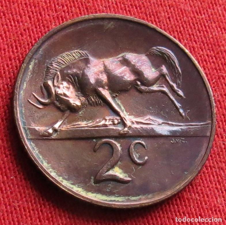 Monedas antiguas de &Aacute;frica: Sud&aacute;frica RSA 2 cents 1967