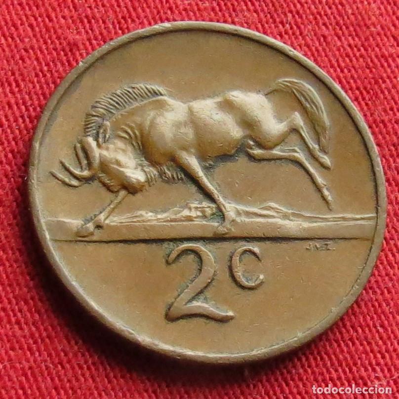 Monedas antiguas de &Aacute;frica: Sud&aacute;frica RSA 2 cents 1979