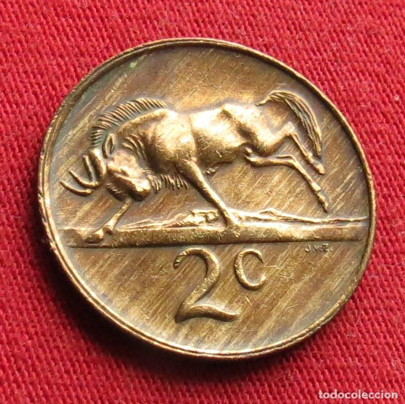 Monedas antiguas de &Aacute;frica: Sud&aacute;frica RSA 2 cents 1981