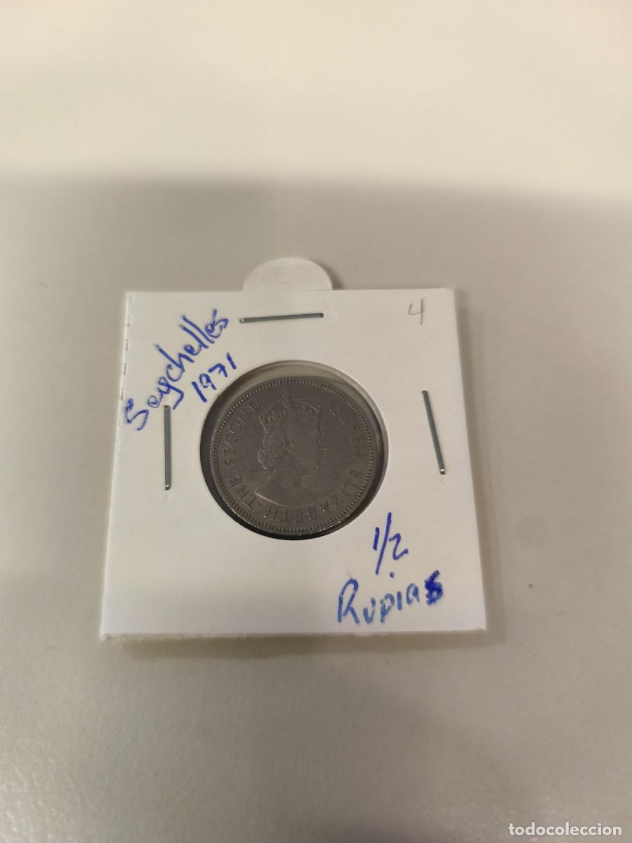 Monedas antiguas de &Aacute;frica: 1 moneda de las Seychelles