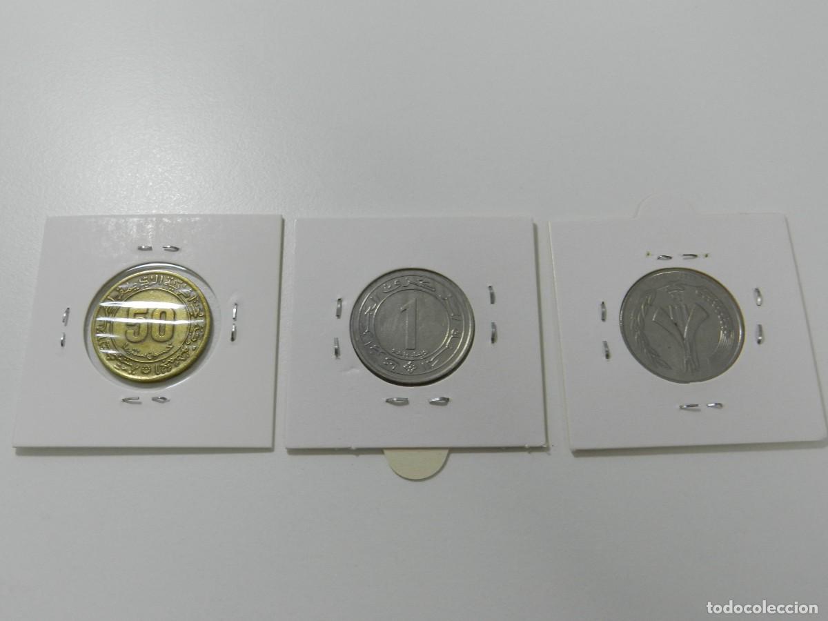Monedas antiguas de &Aacute;frica: Lote de 3 monedas de Argelia - Foto 2