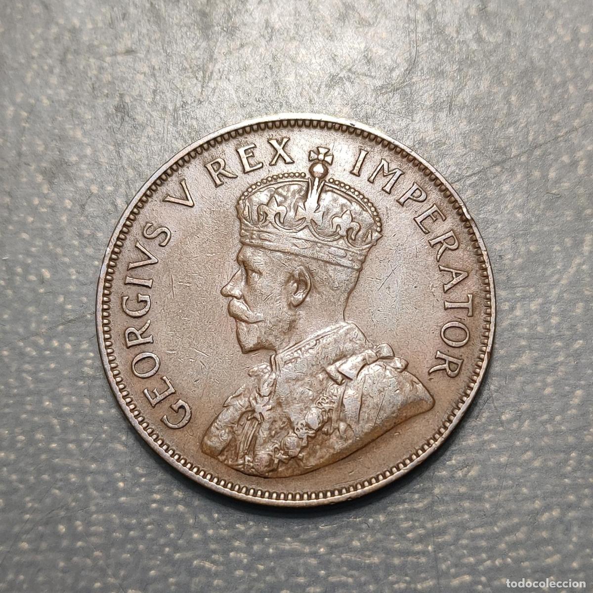 Monedas antiguas de &Aacute;frica: SUDAFRICA SOUTH AFRICA 1 PENNY 1935 KM 14.3 MBC-/MBC