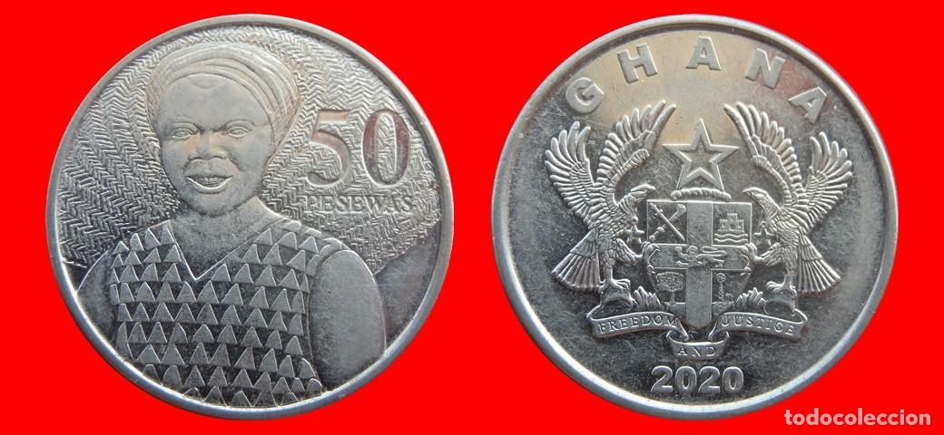 Monedas antiguas de &Aacute;frica: 50 PESEWAS 2020 GHANA-153555