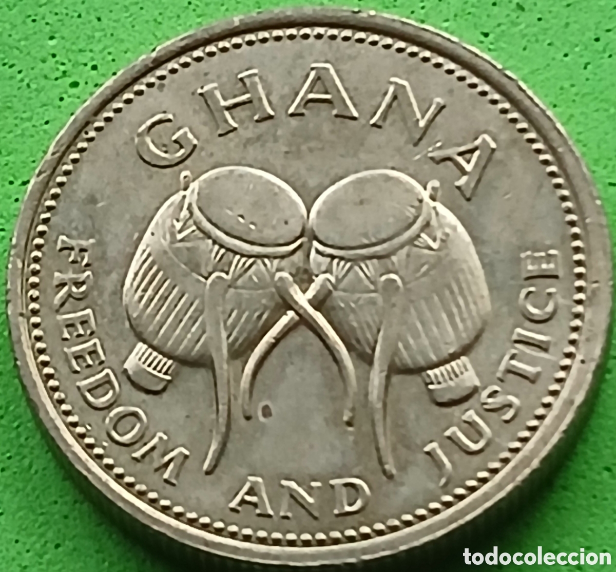 Monedas antiguas de &Aacute;frica: Ghana 500 cedis 1996 km#34