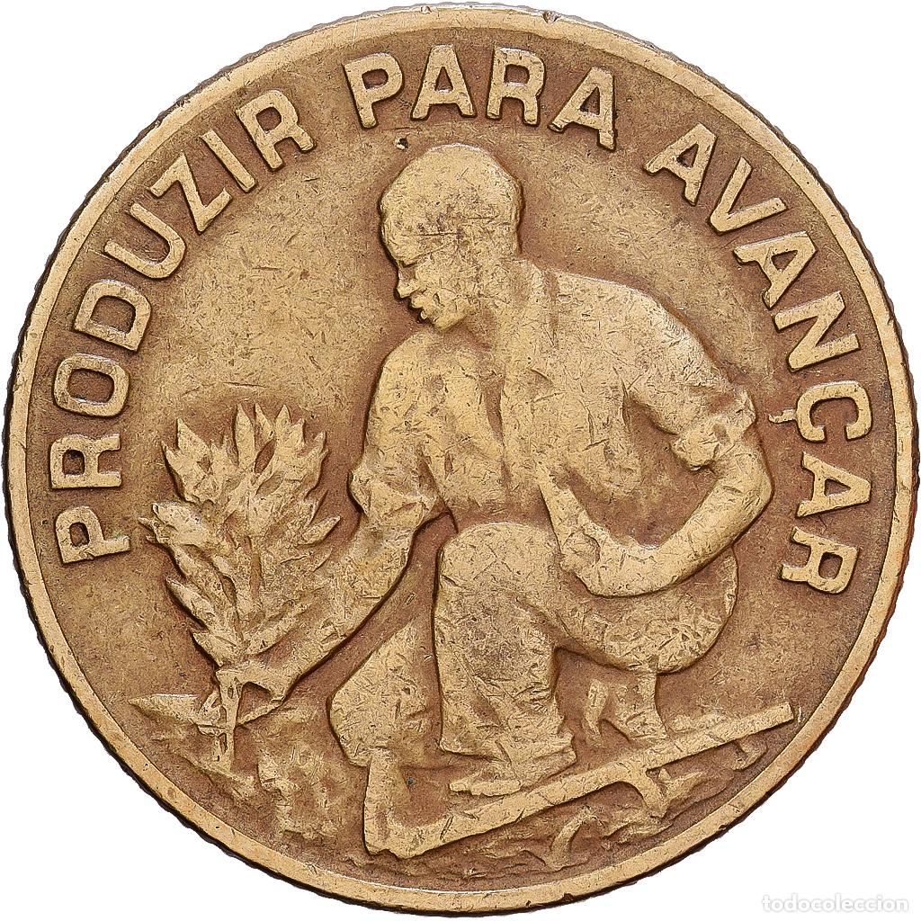 Monedas antiguas de &Aacute;frica: [#1224698] Cabo Verde, 2-1/2 Escudos, 1977, N&iacute;quel - bronce, BC+, KM:18