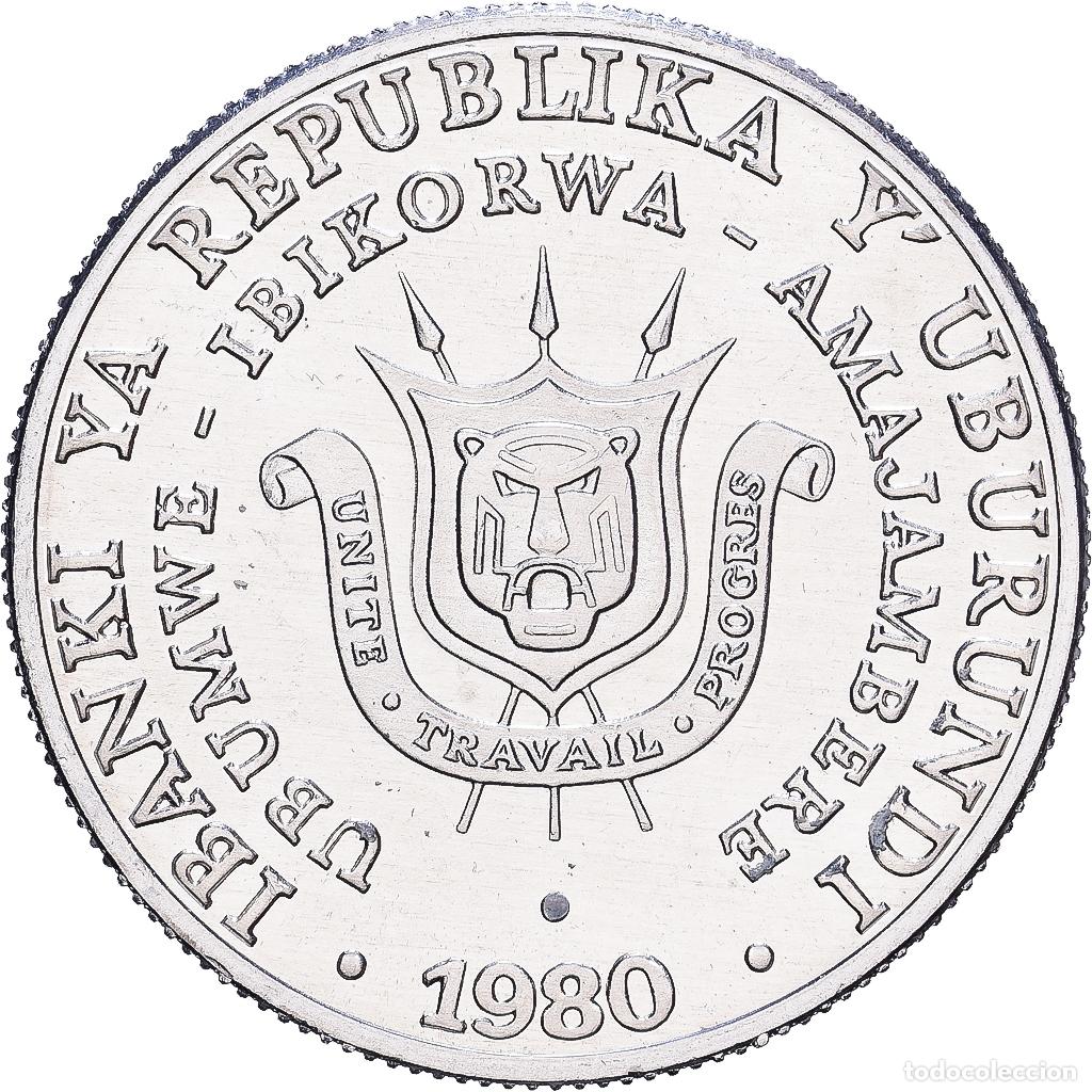 Monedas antiguas de &Aacute;frica: [#1224704] Burundi, 5 Francs, 1980, Aluminio, MBC, KM:20