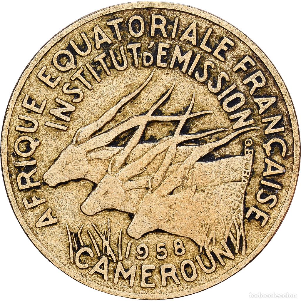 Monedas antiguas de &Aacute;frica: [#1224712] Camer&uacute;n, 10 Francs, 1958, Aluminio - bronce, BC+, KM:11